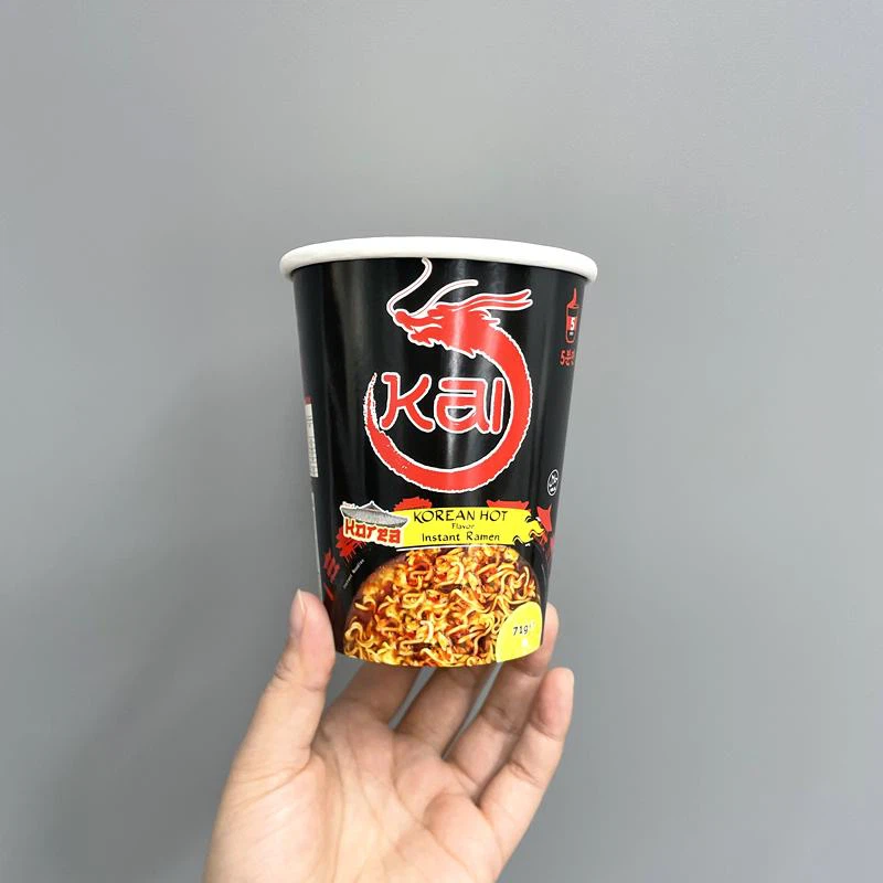 65g Custom Logo Print Noodle Paper Cup