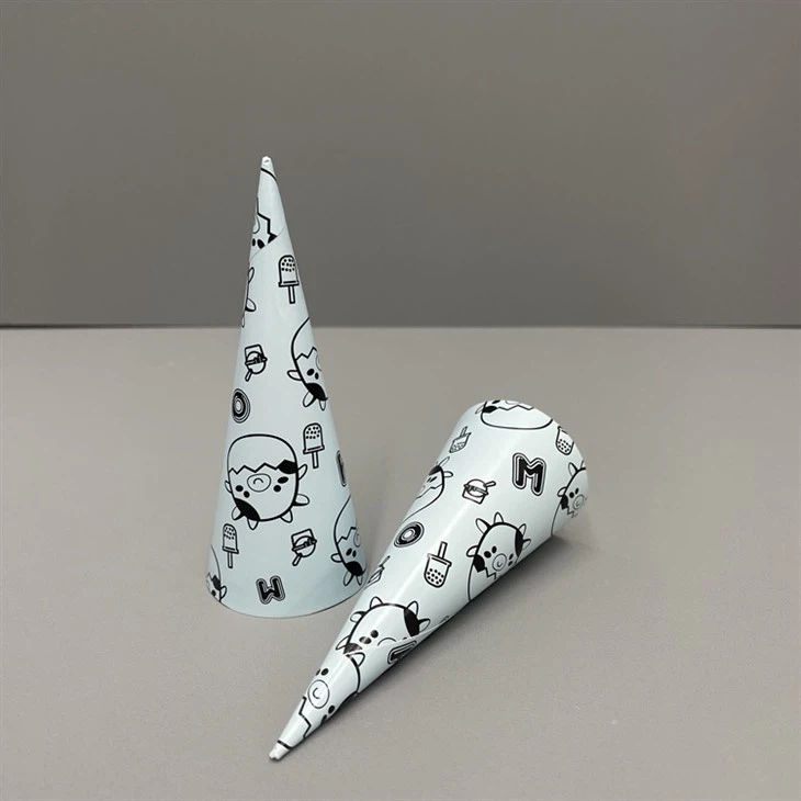 ice cream cone paper sleeves