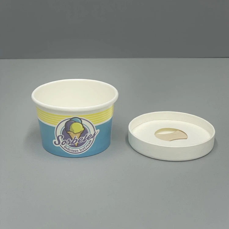 icecream paper cups yogurt tube 8