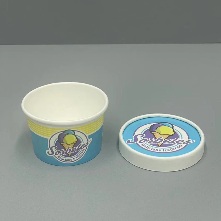 icecream paper cups yogurt tube 9
